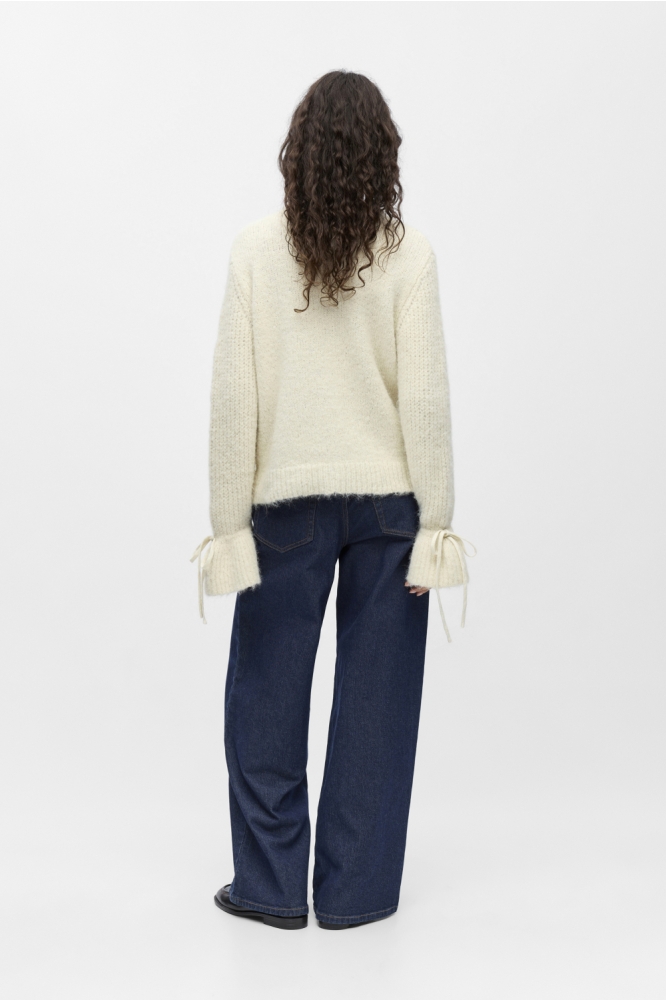 Object beige dames vest | Model