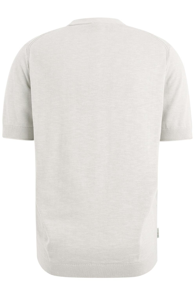 Cast Iron witte heren t-shirt | Achteraanzicht