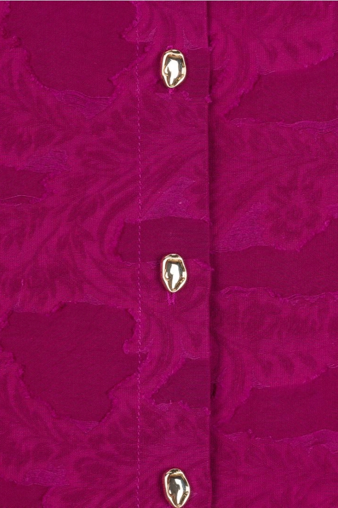 EsQualo roze dames blouse | Kleurstaal