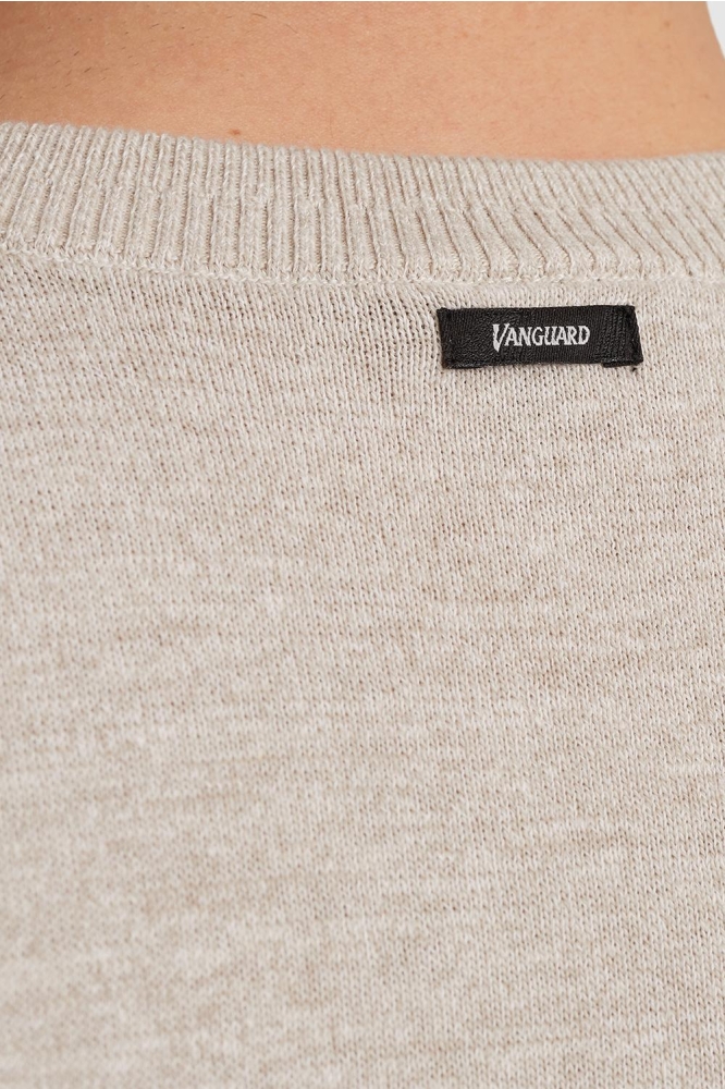 Vanguard beige heren t-shirt | Kleurstaal