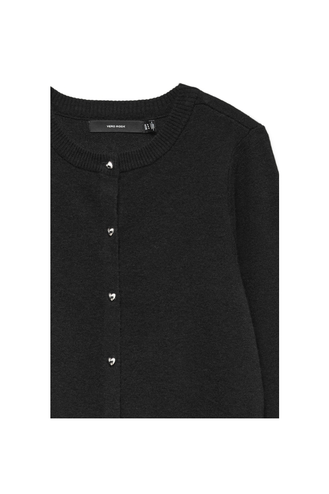 Vero Moda zwarte dames vest | Close up