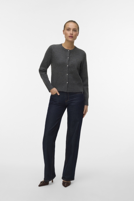 Vero Moda grijze dames vest | Model