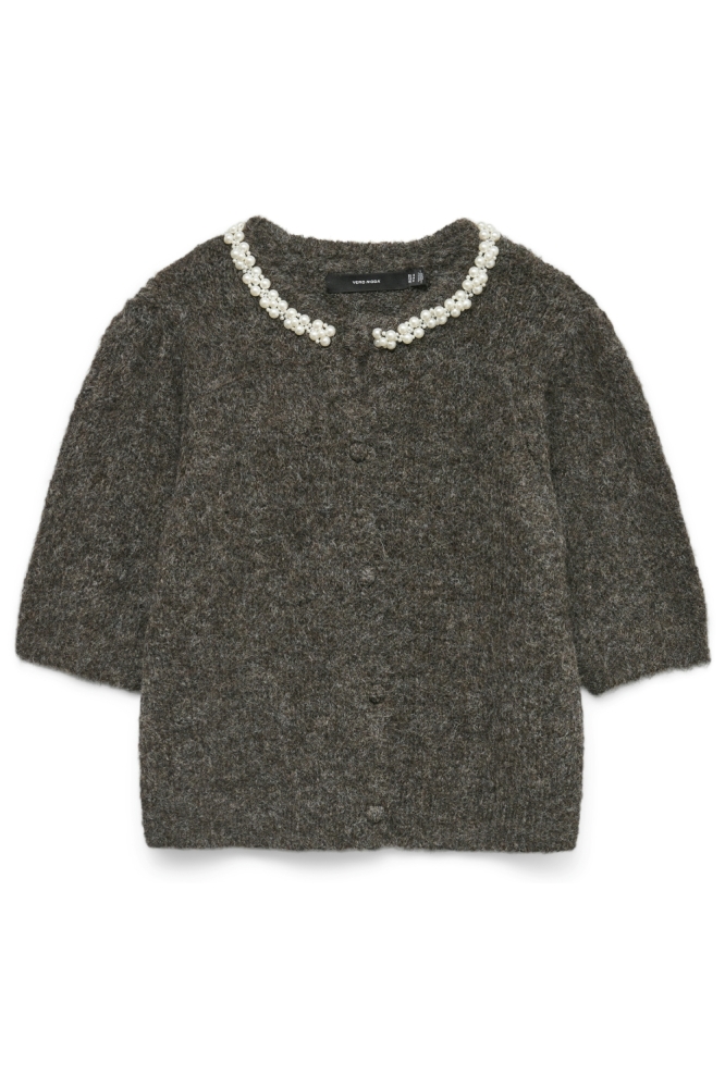 Vero Moda bruine dames vest | Vooraanzicht