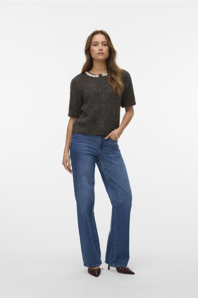 Vero Moda bruine dames vest | Model