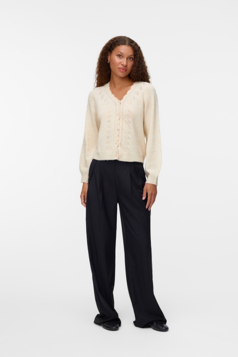 Vero Moda ecru dames vest | Model
