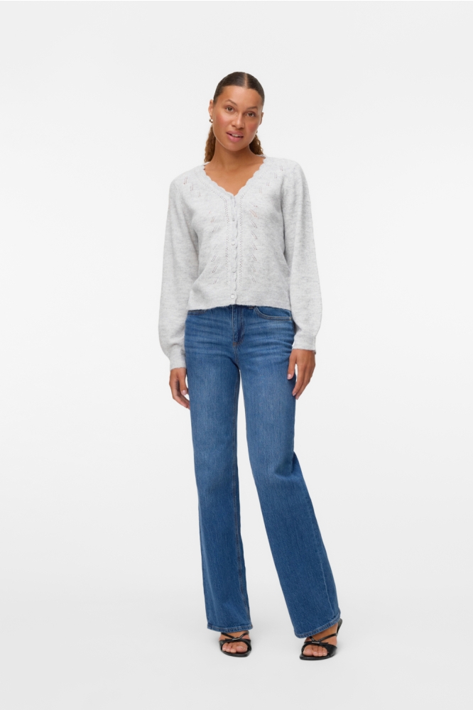 Vero Moda grijze dames vest | Model