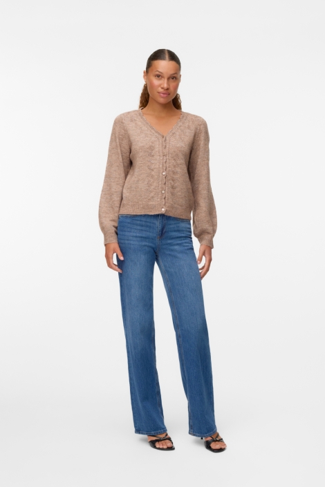 Vero Moda beige dames vest | Model