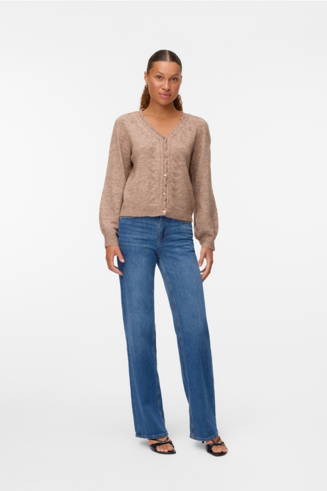 Vero Moda beige dames vest | Model