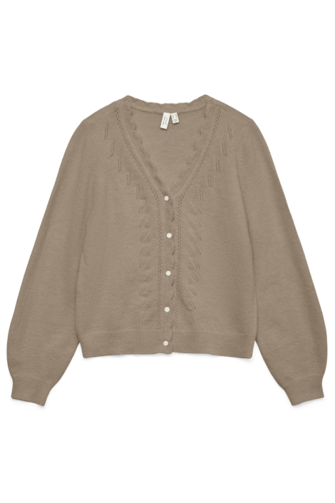 Vero Moda beige dames vest | Vooraanzicht