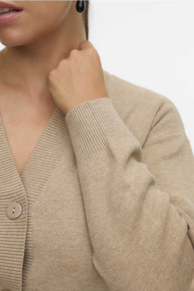 Vero Moda beige dames vest | Close up