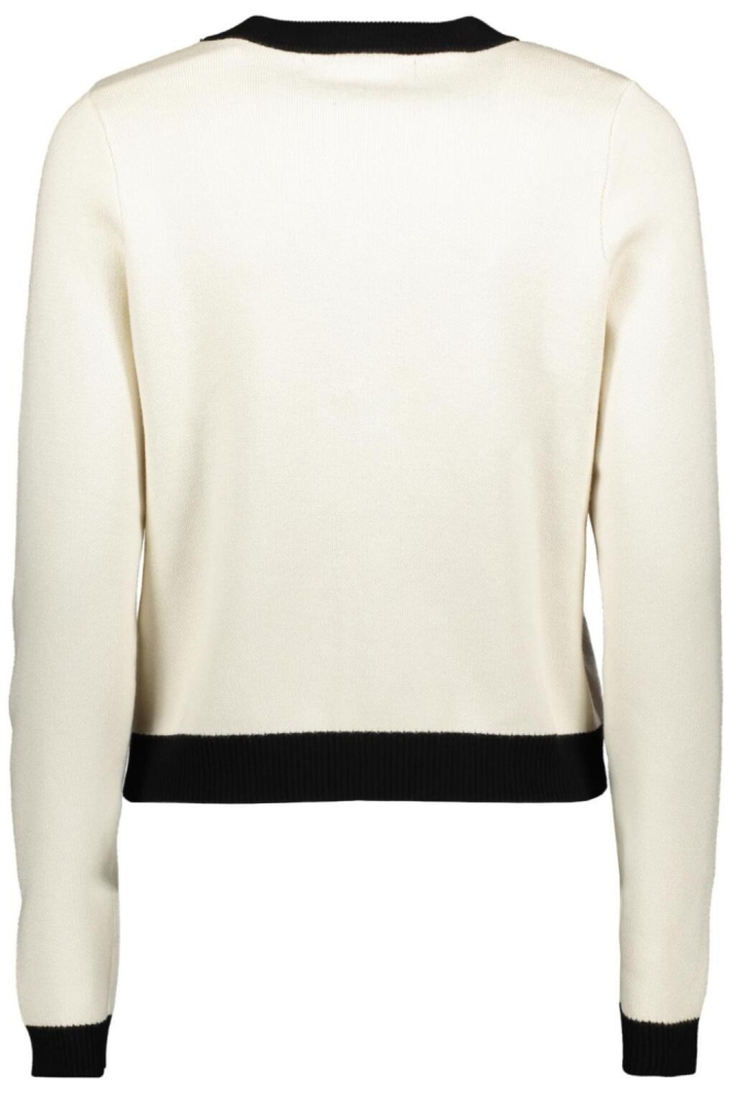 Vero Moda beige dames vest | Achteraanzicht