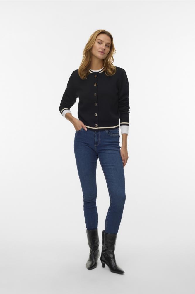 Vero Moda zwarte dames vest | Model