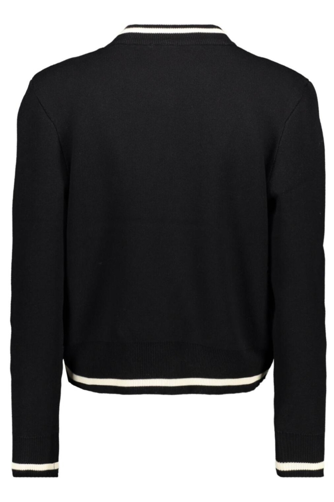 Vero Moda zwarte dames vest | Achteraanzicht