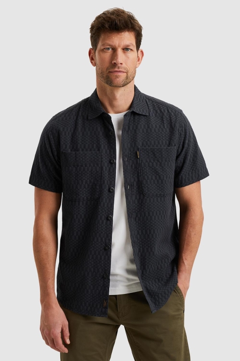 PME legend blauwe heren overhemd | Model