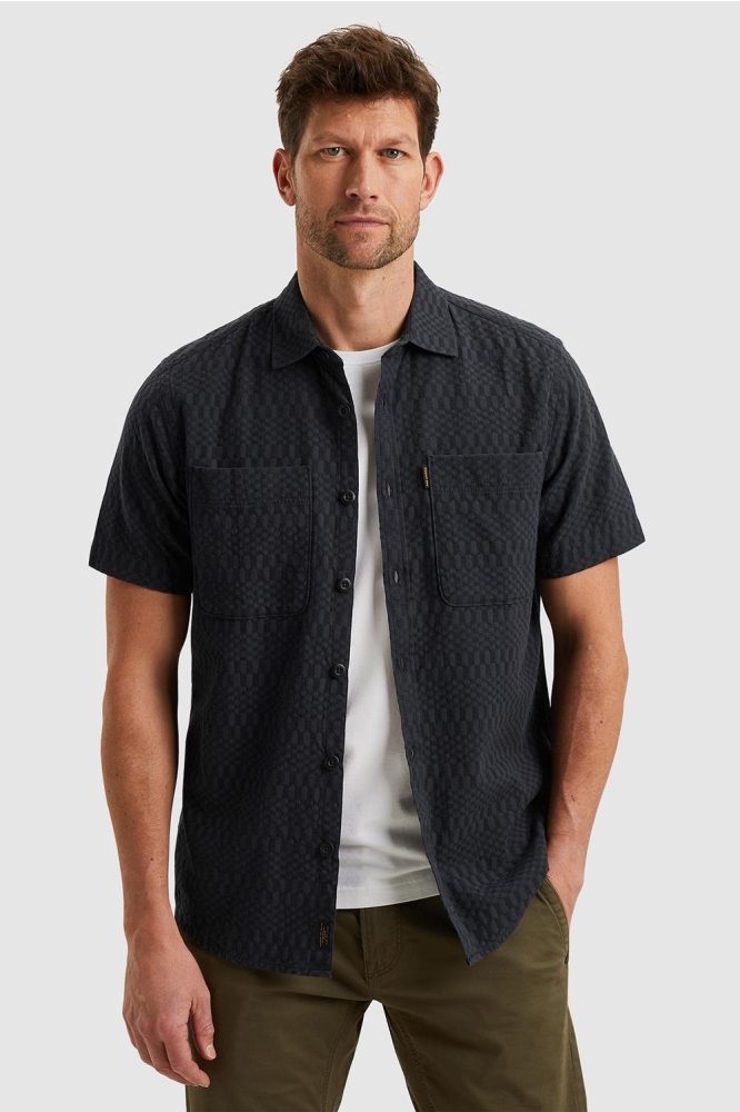 PME legend blauwe heren overhemd | Model