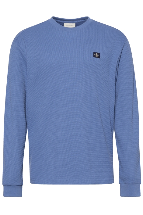 Calvin Klein blauwe heren trui | Vooraanzicht