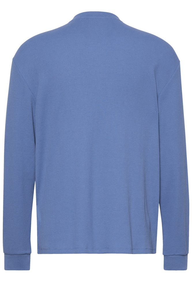 Calvin Klein blauwe heren trui | Achteraanzicht