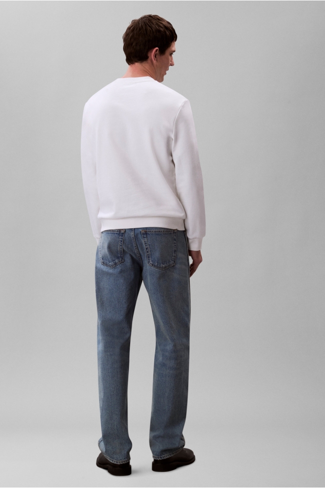 Calvin Klein witte heren sweater | Model