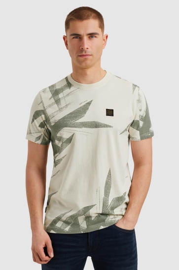 PME legend short sleeve r-neck single jersey Ecru