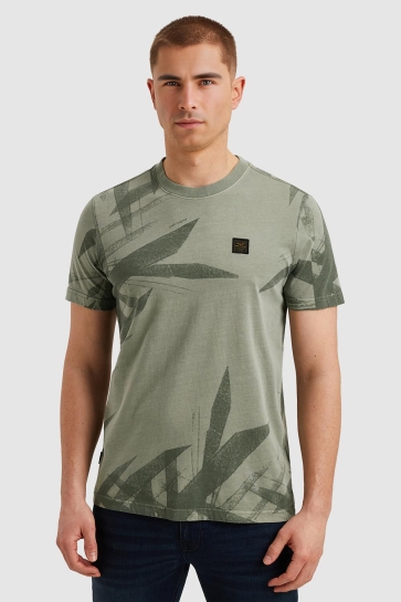 PME legend short sleeve r-neck single jersey Groen