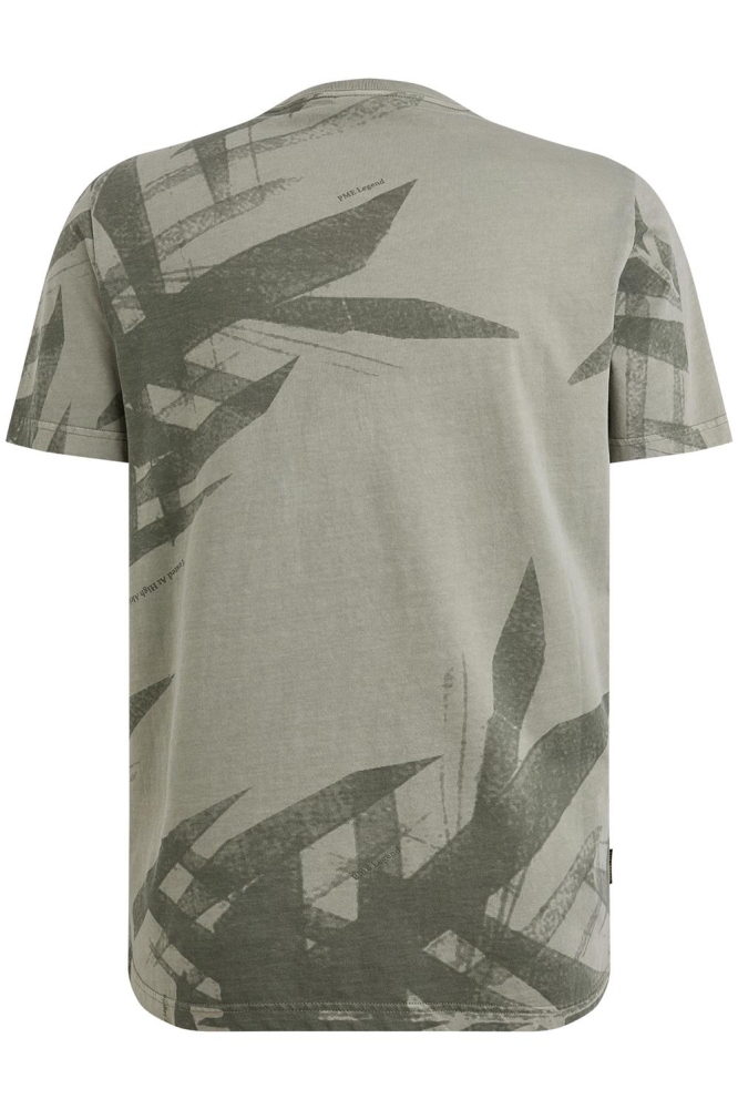 PME legend groene heren t-shirt | Achteraanzicht