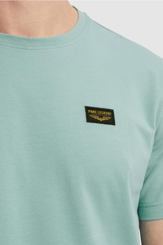 PME legend groene heren t-shirt | Close up