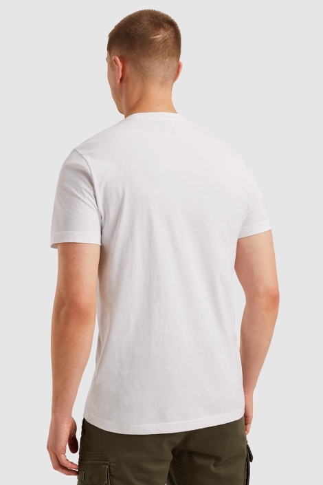 PME legend witte heren t-shirt | Model achteraanzicht