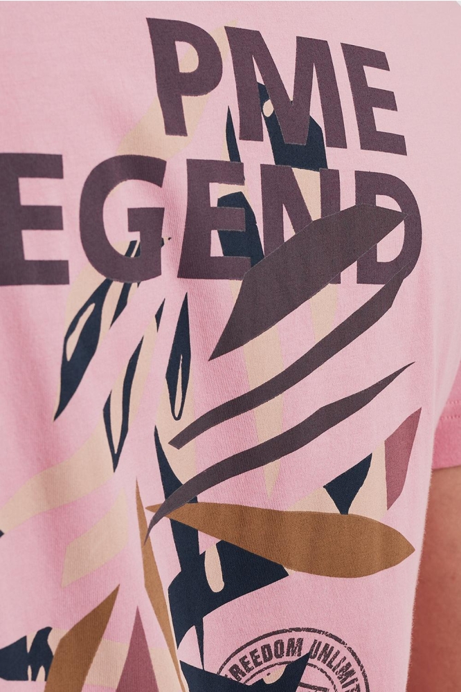 PME legend roze heren t-shirt | Unique Selling Point