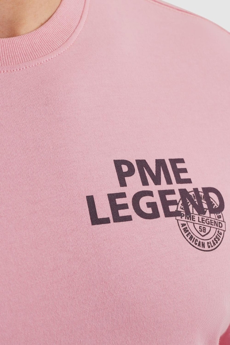 PME legend roze heren t-shirt | Kleurstaal