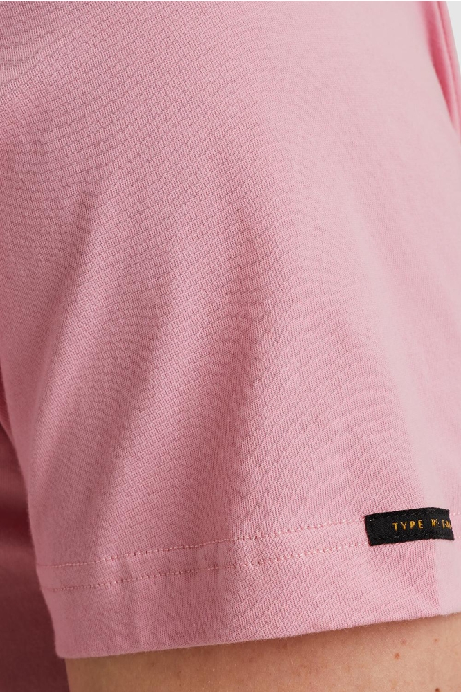 PME legend roze heren t-shirt | Close up