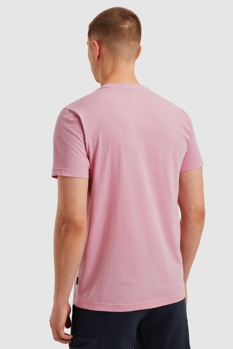 PME legend roze heren t-shirt | Model achteraanzicht