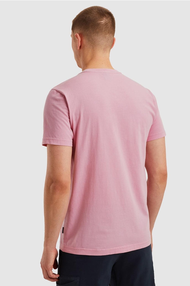 PME legend roze heren t-shirt | Model achteraanzicht