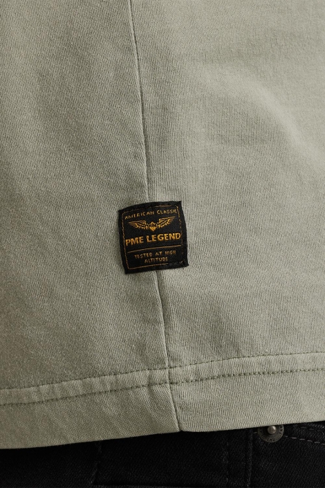 PME legend groene heren t-shirt | Kleurstaal