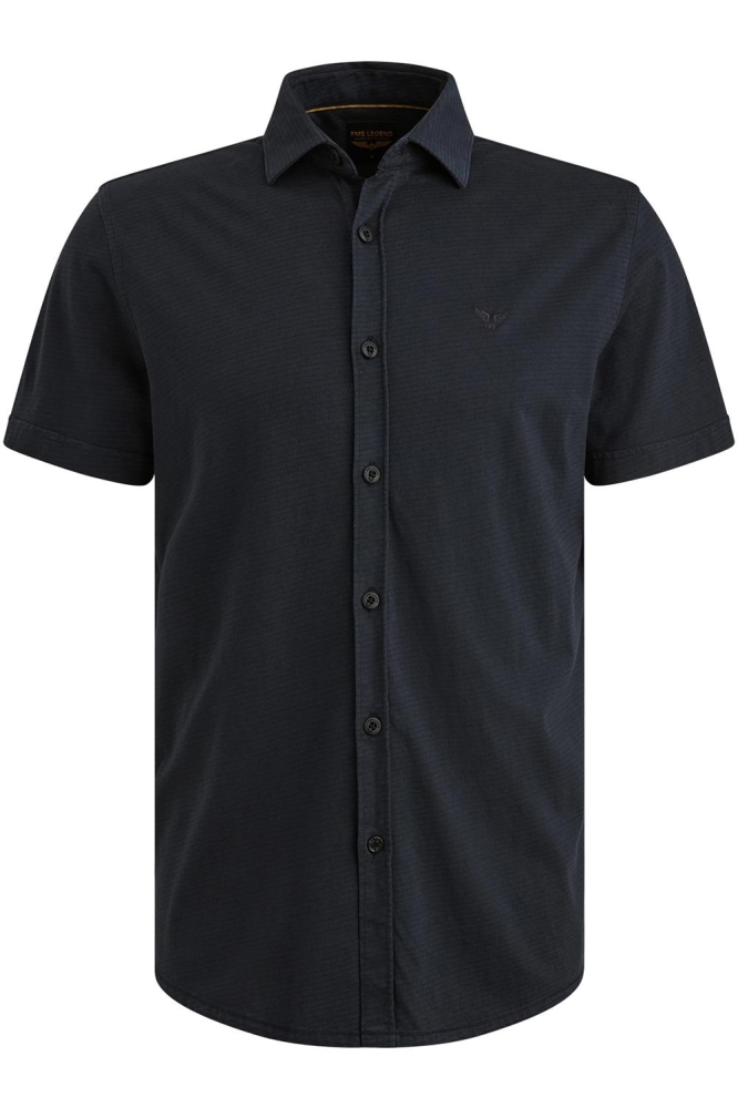 PME legend blauwe heren overhemd | Vooraanzicht