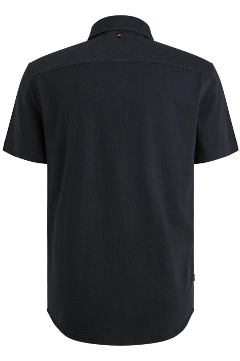 PME legend blauwe heren overhemd | Achteraanzicht