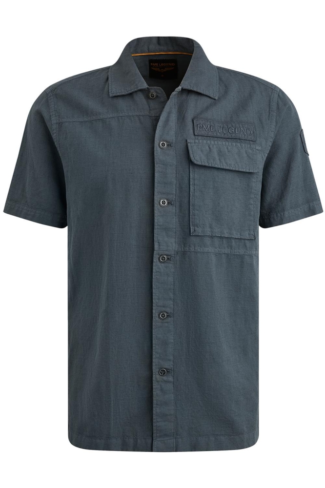 PME legend grijze heren overhemd | Vooraanzicht