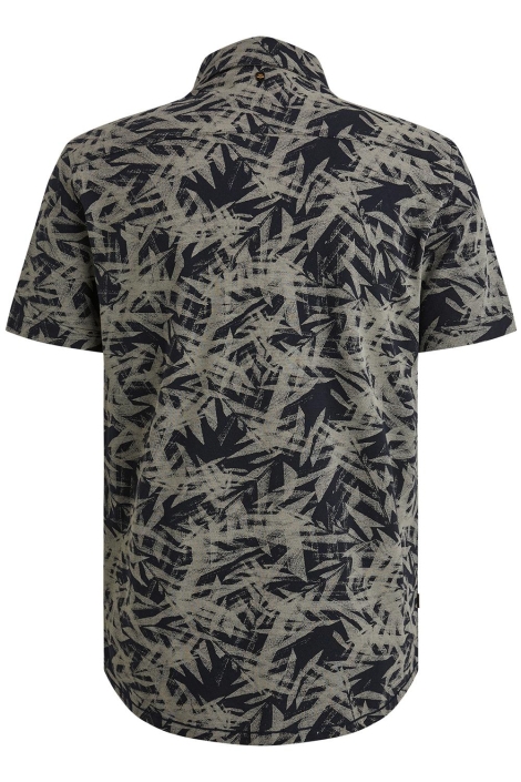 PME legend blauwe heren overhemd | Achteraanzicht