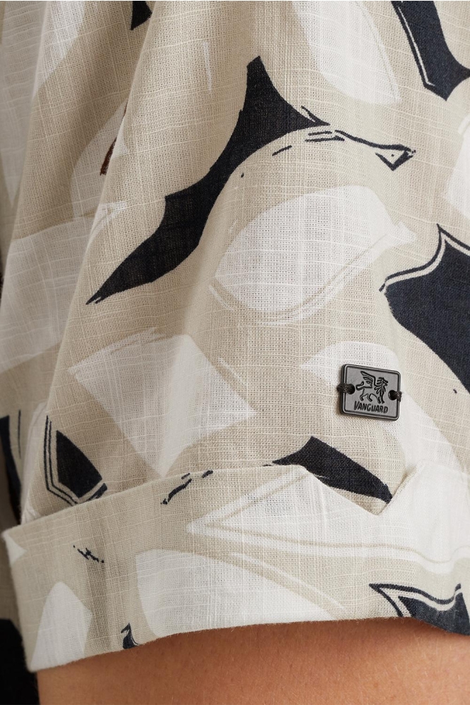 Vanguard beige heren overhemd | Kleurstaal