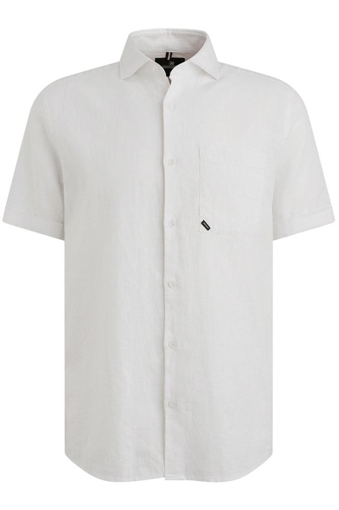 Vanguard witte heren overhemd | Vooraanzicht