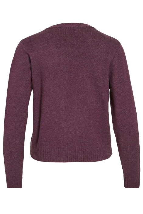 Vila bordeaux dames vest | Achteraanzicht