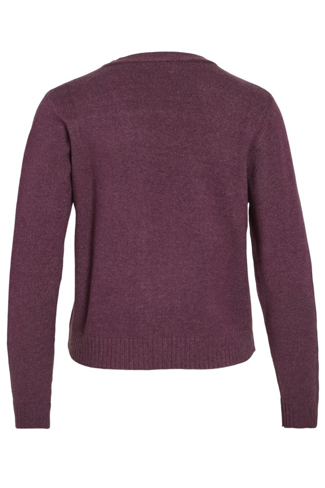 Vila bordeaux dames vest | Achteraanzicht