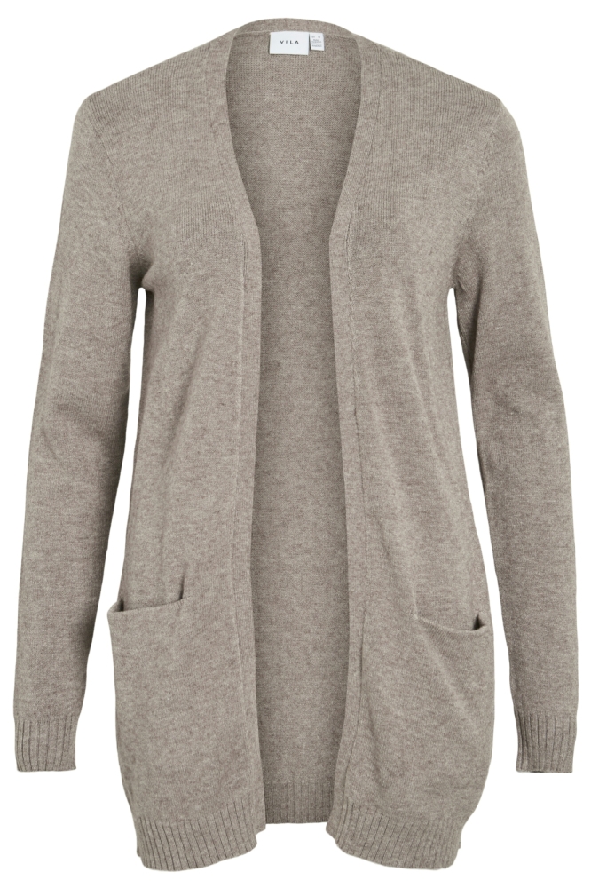 Vila bruine dames vest | Vooraanzicht