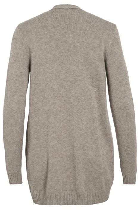 Vila bruine dames vest | Achteraanzicht