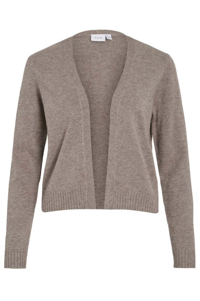 Vila camel dames vest | Vooraanzicht