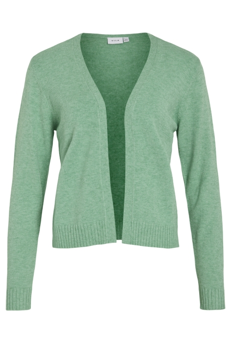 Vila groene dames vest | Vooraanzicht