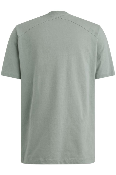 Cast Iron groene heren t-shirt | Achteraanzicht