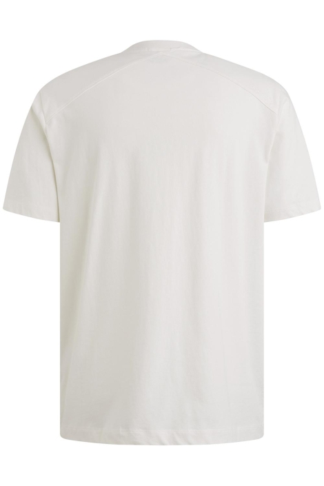Cast Iron witte heren t-shirt | Achteraanzicht