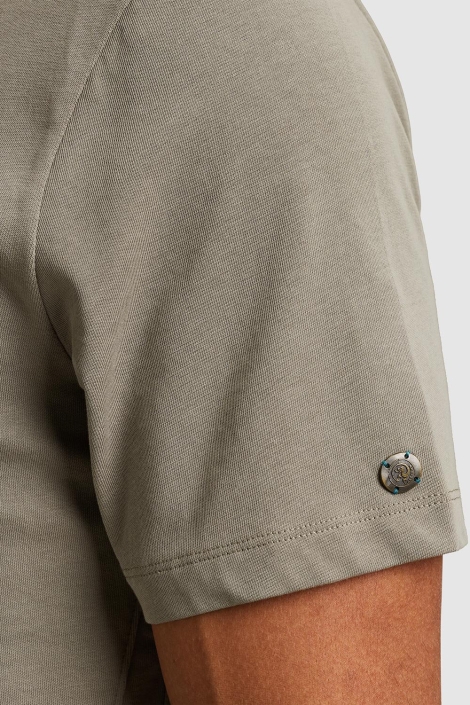 Cast Iron groene heren t-shirt | Kleurstaal