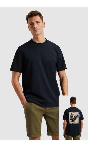 T SHIRT MET BACKPRINT CTSS2505587 5287 DARK SAPPHIRE