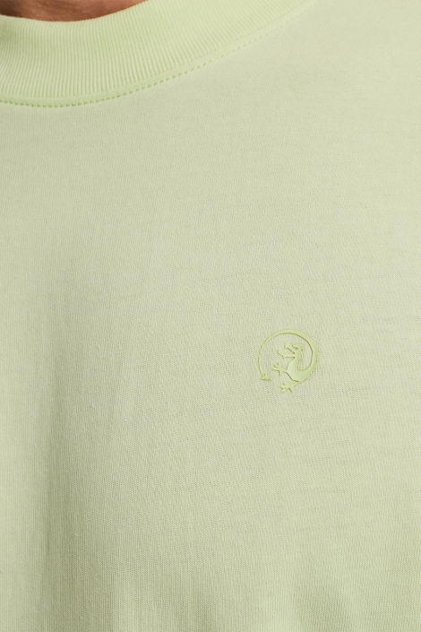 Cast Iron groene heren t-shirt | Kleurstaal